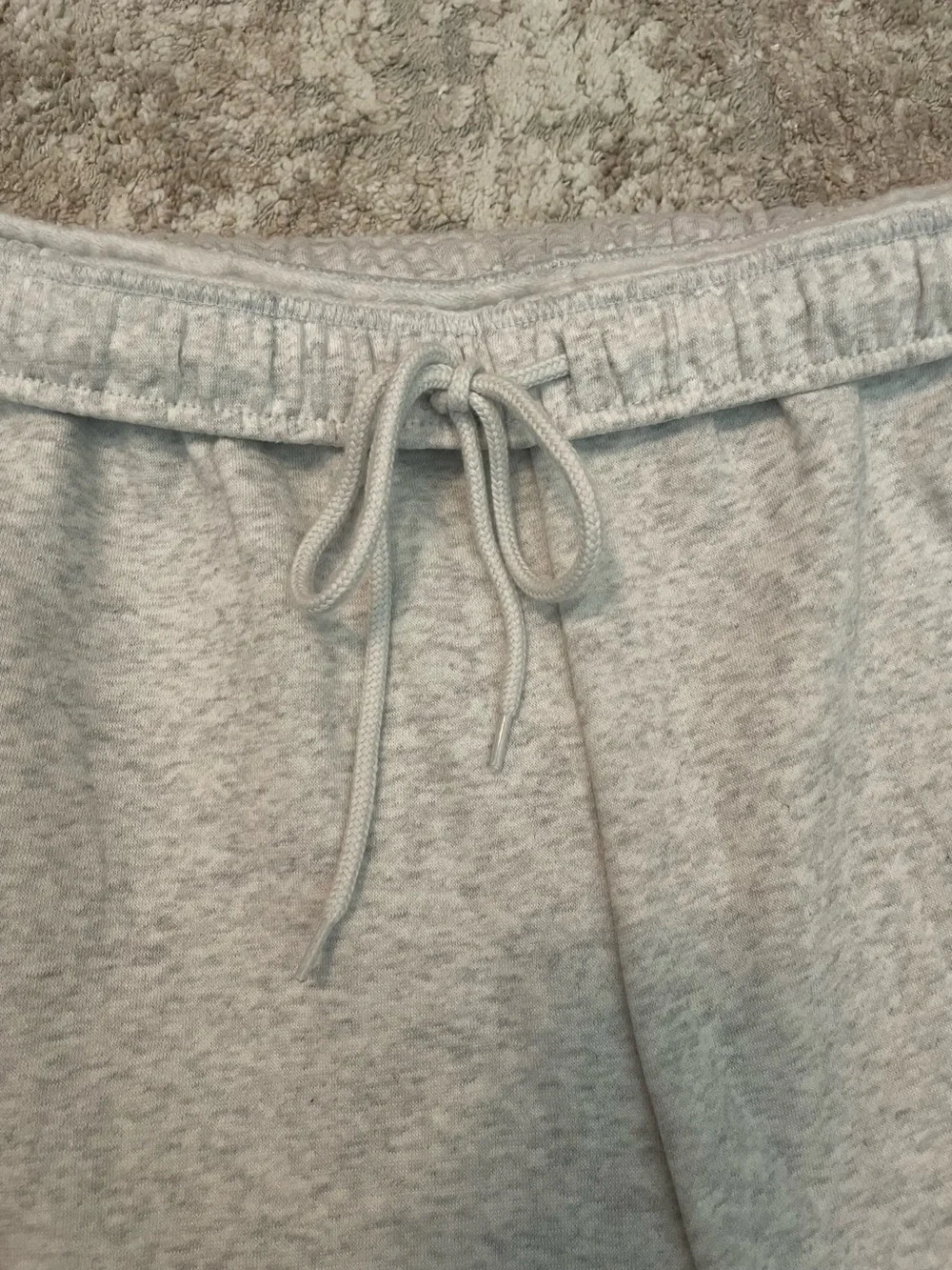 No Boundaries Heather Gray Drawstring Foldover lace Shorts size XXL-NWT